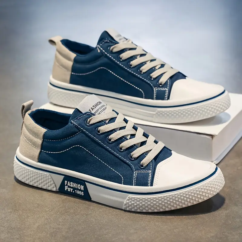 Atmungsaktive Freizeitschuhe aus Canvas für Herren Heidi Mode - Image 4