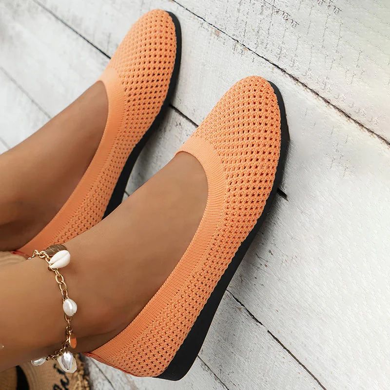 Lässige Atmungsaktive Flache Schuhe Heidi Mode - Image 27