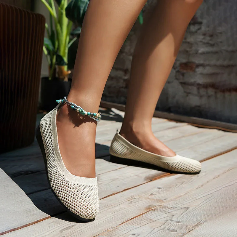 Lässige Atmungsaktive Flache Schuhe Heidi Mode - Image 5