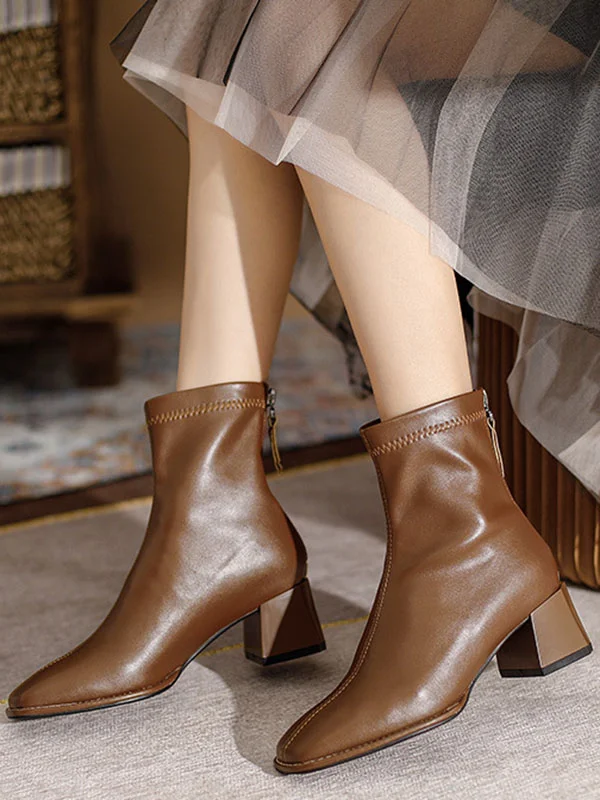 Bequeme Elegante Damen Alltag Leichte Modische Stiefel Heidi Mode - Image 11