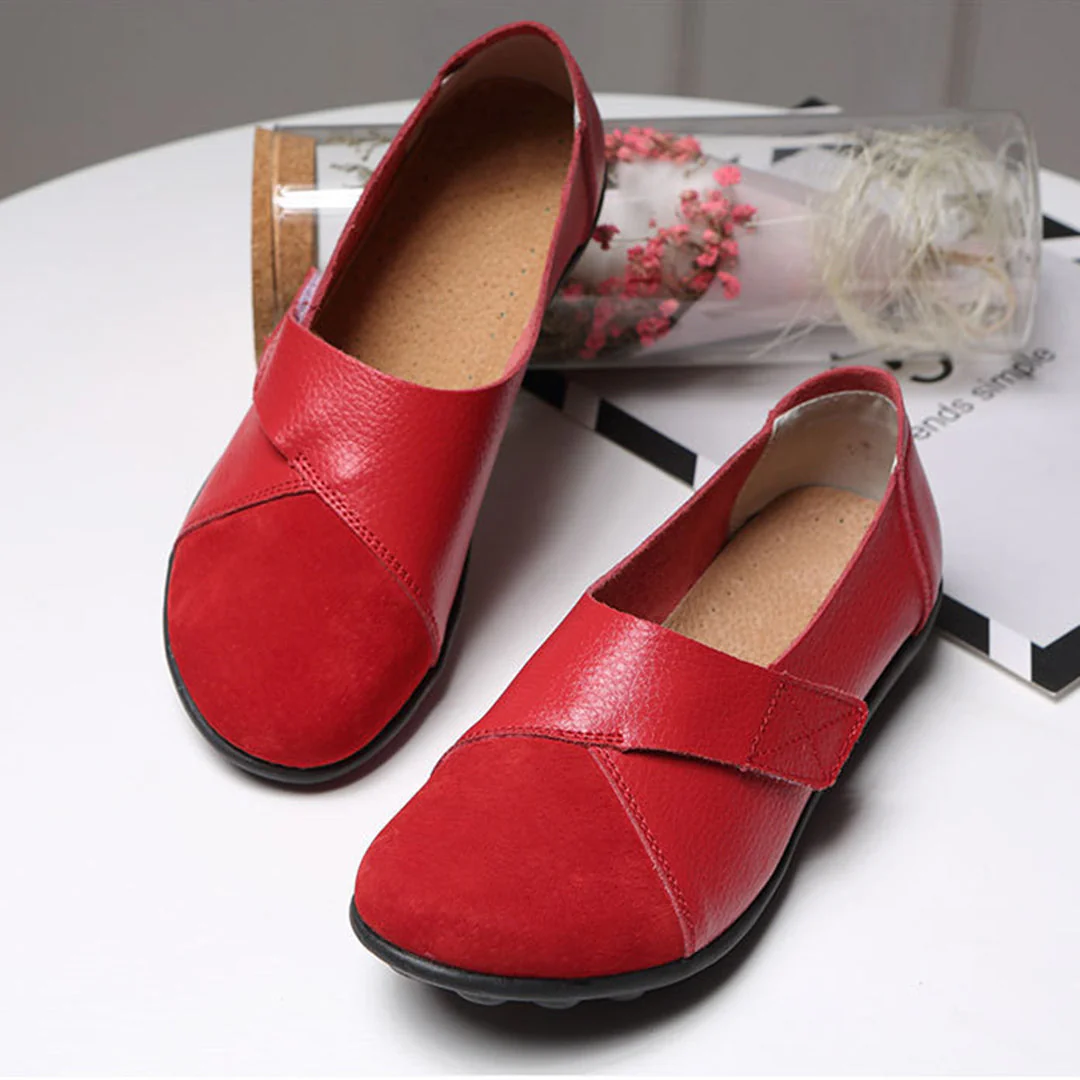 Bequeme loafer aus leder Heidi Mode - Image 18