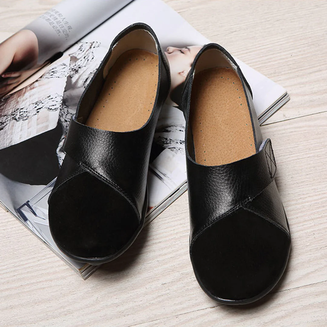 Bequeme loafer aus leder Heidi Mode - Image 3
