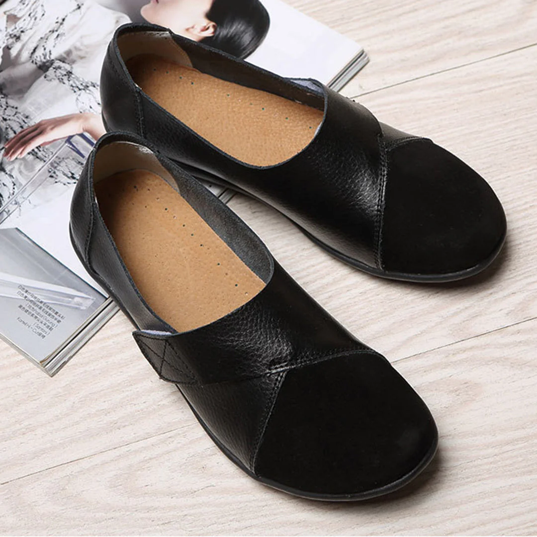 Bequeme loafer aus leder Heidi Mode - Image 4