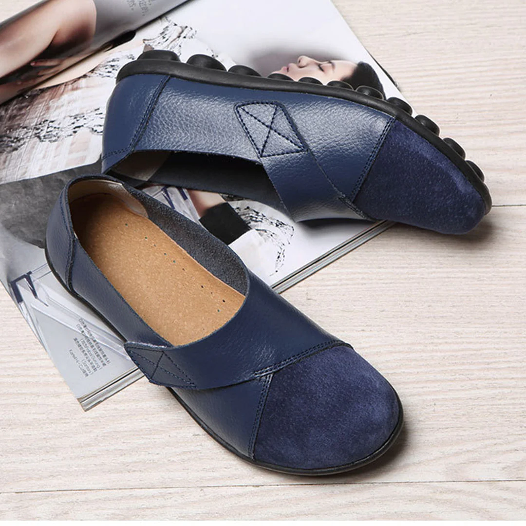 Bequeme loafer aus leder Heidi Mode - Image 7
