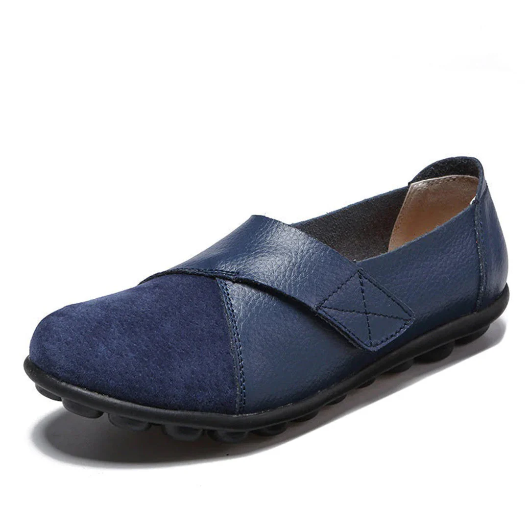 Bequeme loafer aus leder Heidi Mode - Image 8