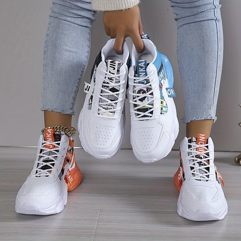 Bequeme, rutschfeste Knöchelsneaker mit Schnürsenkeln Heidi Mode - Image 6