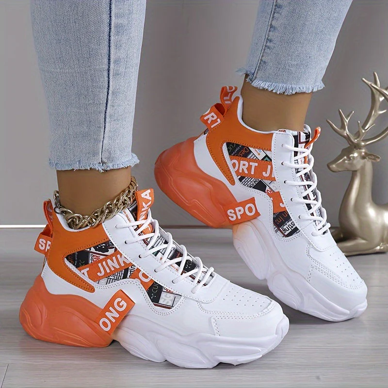 Bequeme, rutschfeste Knöchelsneaker mit Schnürsenkeln Heidi Mode - Image 7