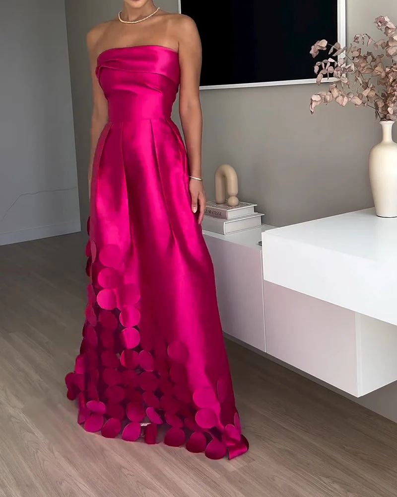 Damen Abendkleid mit Aufregendem Schichten Design und Raffinierten Details Heidi-Mode - Image 6