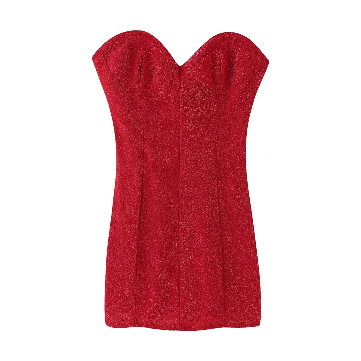 Damen Abendkleid mit schmalem Schnitt und elegantem Herz-Ausschnitt Heidi-Mode - Image 4