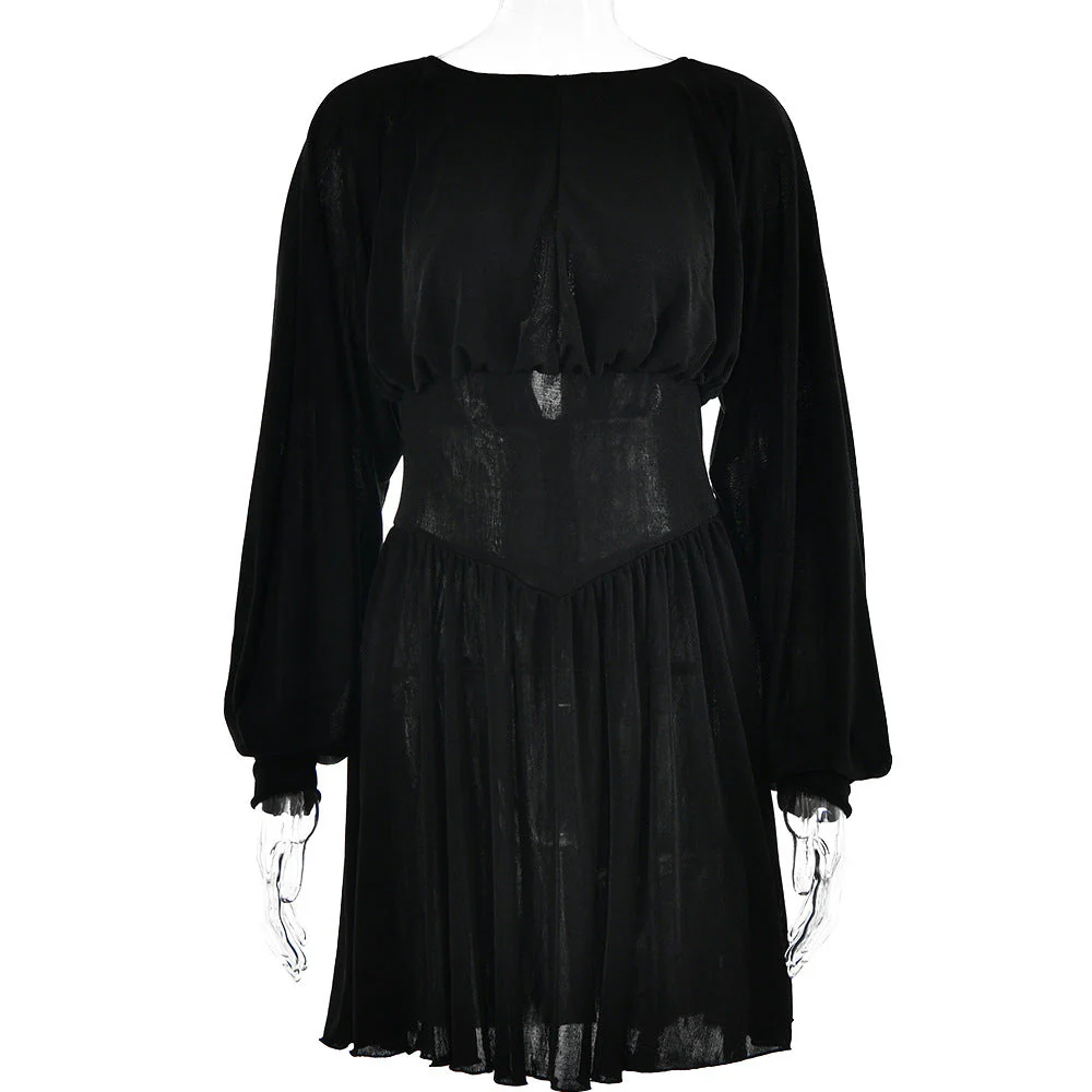 Damen Abendkleid mit Weitem Ärmeldesign und Schmeichelndem Schnitt Heidi-Mode - Image 6