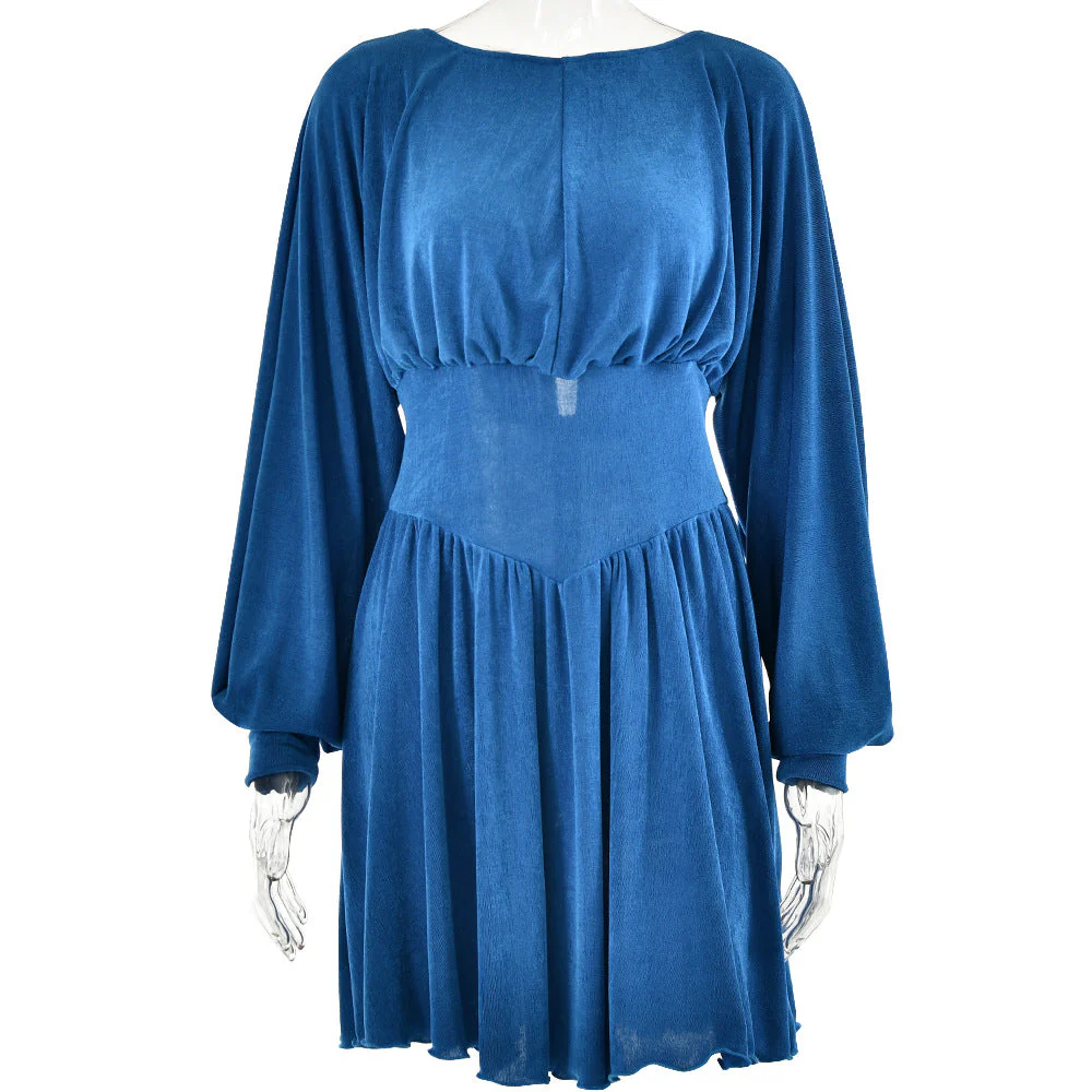 Damen Abendkleid mit Weitem Ärmeldesign und Schmeichelndem Schnitt Heidi-Mode - Image 8