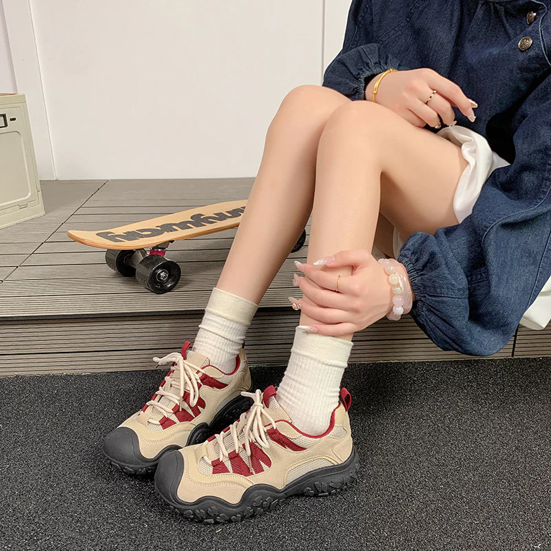 Damen Aktiv-Sneaker mit atmungsaktiver Mesh-Oberfläche und rutschfester Gummisohle Heidi Mode - Image 3
