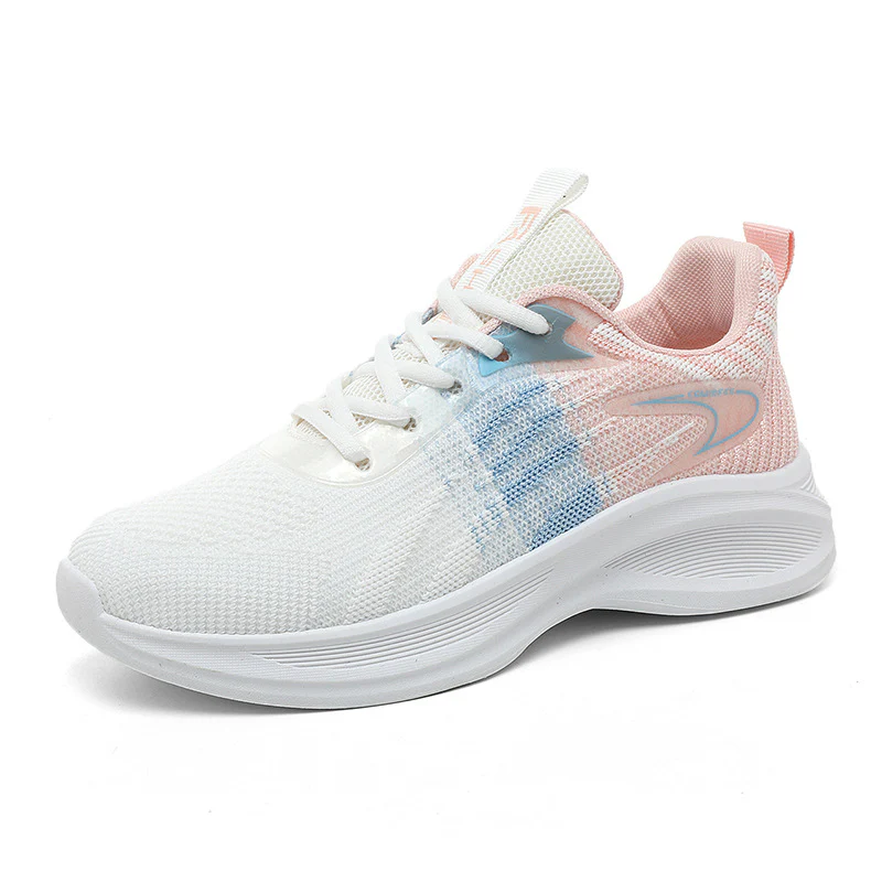 Damen Alltags sneakers mit atmungsaktiver Mesh-Oberfläche und dämpfender Sohle Heidi Mode - Image 5
