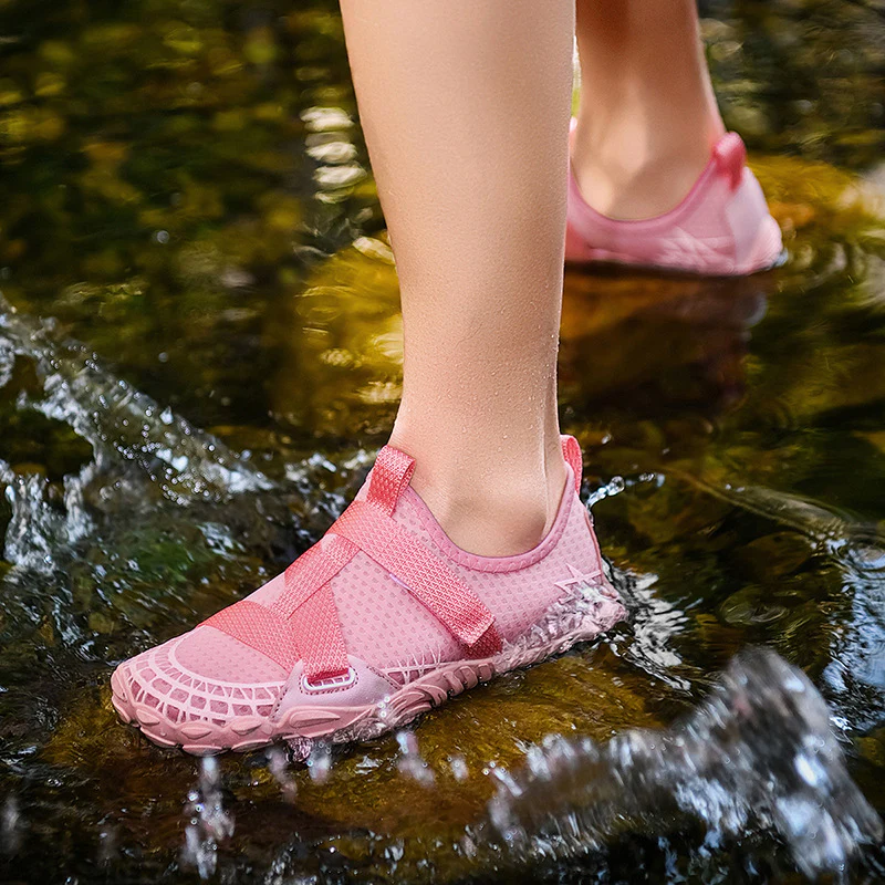 Damen Aqua-Fitness-Schuhe mit elastischen Riemen und atmungsaktivem Obermaterial Heidi Mode - Image 2
