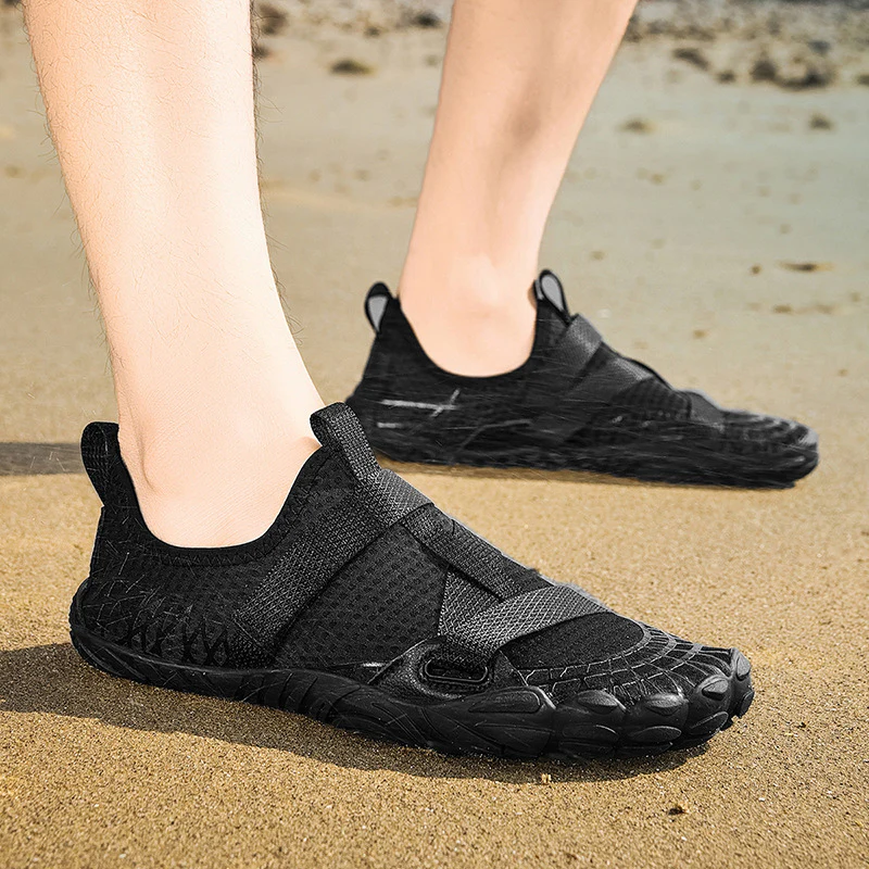 Damen Aqua-Fitness-Schuhe mit elastischen Riemen und atmungsaktivem Obermaterial Heidi Mode - Image 3