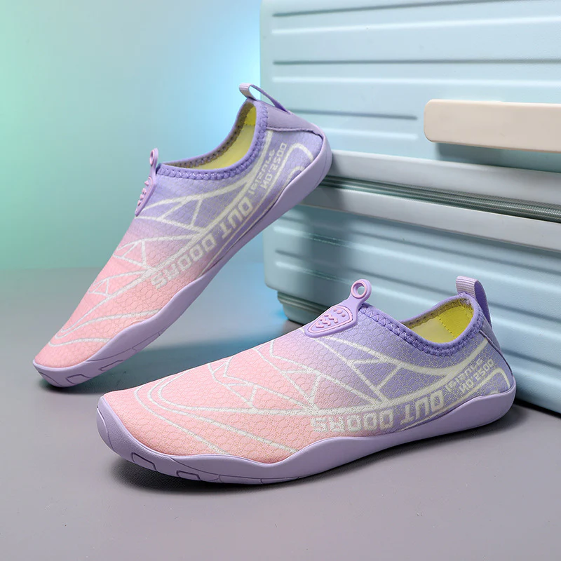 Damen Aqua-Freizeitschuhe mit elastischem Obermaterial und rutschfester Sohle Heidi Mode - Image 4