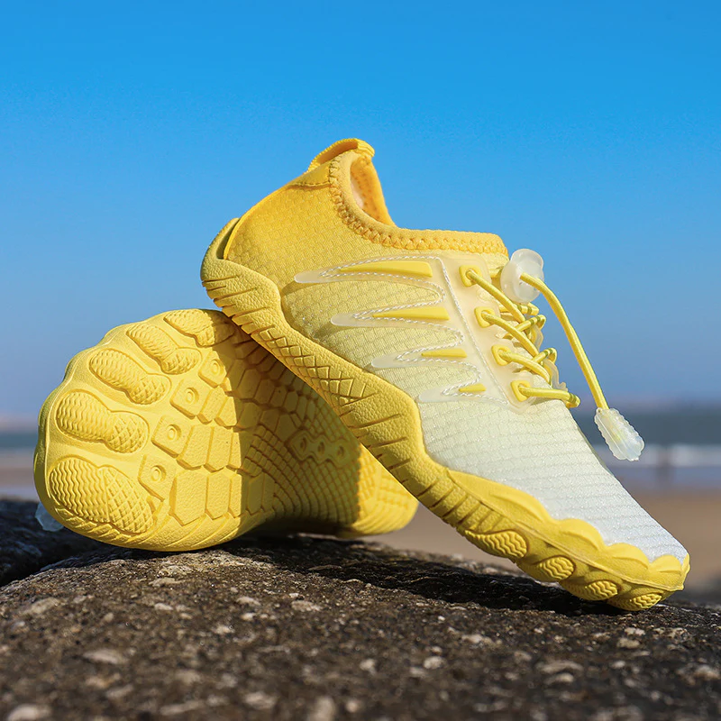 Damen Aqua-Freizeitschuhe mit elastischem Schnürsystem und rutschfester Sohle Heidi Mode - Image 8
