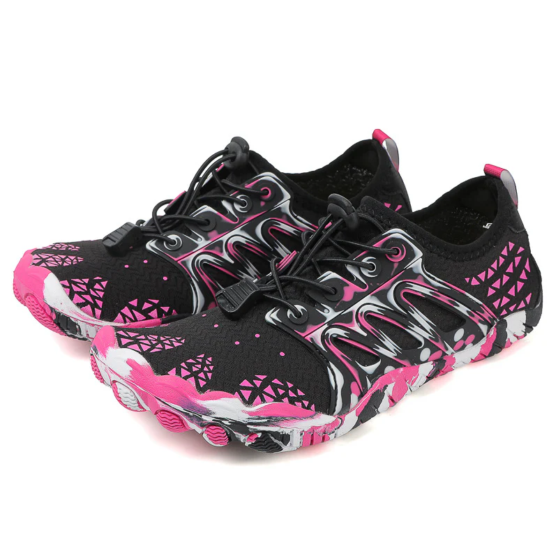 Damen Aqua-Sport-Schuhe mit innovativem Schnellschnürsystem und rutschfester Sohle Heidi Mode - Image 9