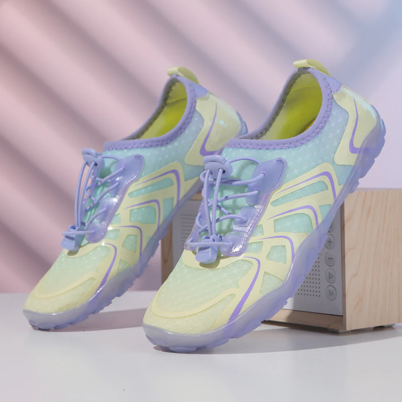 Damen Aqua-Sport-Schuhe mit schnelltrocknendem Obermaterial und rutschfester Sohle Heidi Mode - Image 2