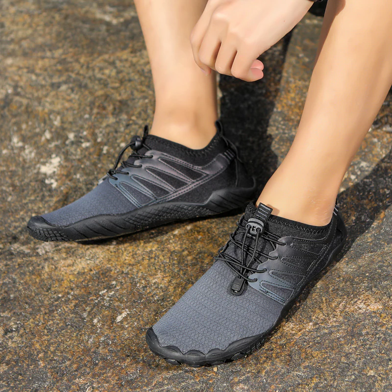 Damen Aquatische Funktionsschuhe mit elastischem Schnellschnürsystem und rutschfester Sohle Heidi Mode - Image 4