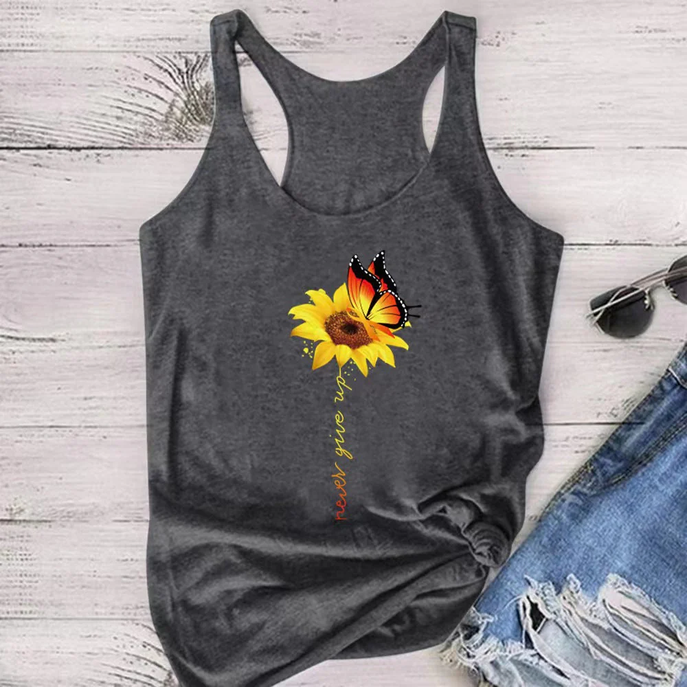 Damen Ärmelloses Grafik-Top mit Trendigem Insekten-Motiv Heidi-Mode - Image 3