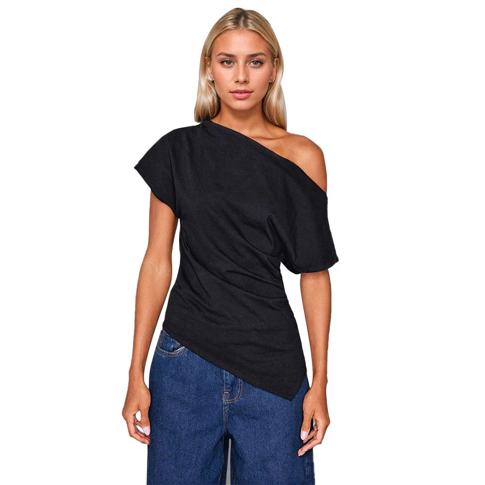 Damen Asymmetrisches Oberteil Heidi-Mode - Image 5