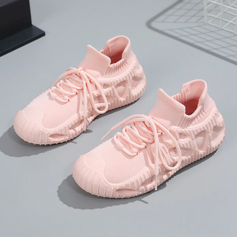 Damen athletische Freizeitschuh mit atmungsaktiver Netzstruktur und stoßdämpfender Sohle Heidi Mode - Image 6