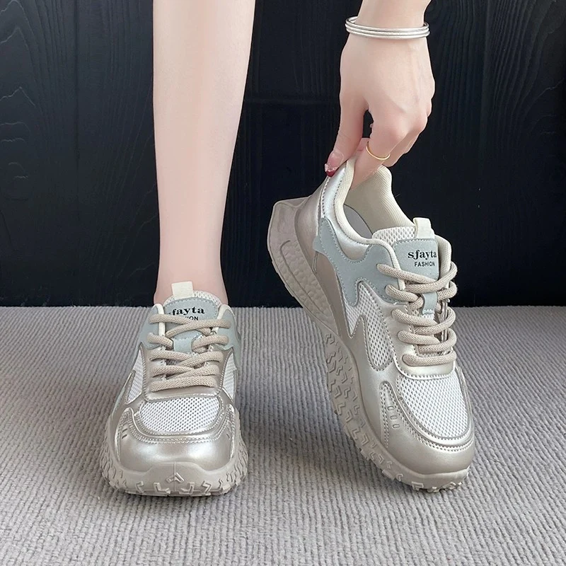 Damen Athletische Sneaker mit dämpfender Sohle und ergonomischem Design Heidi Mode - Image 4