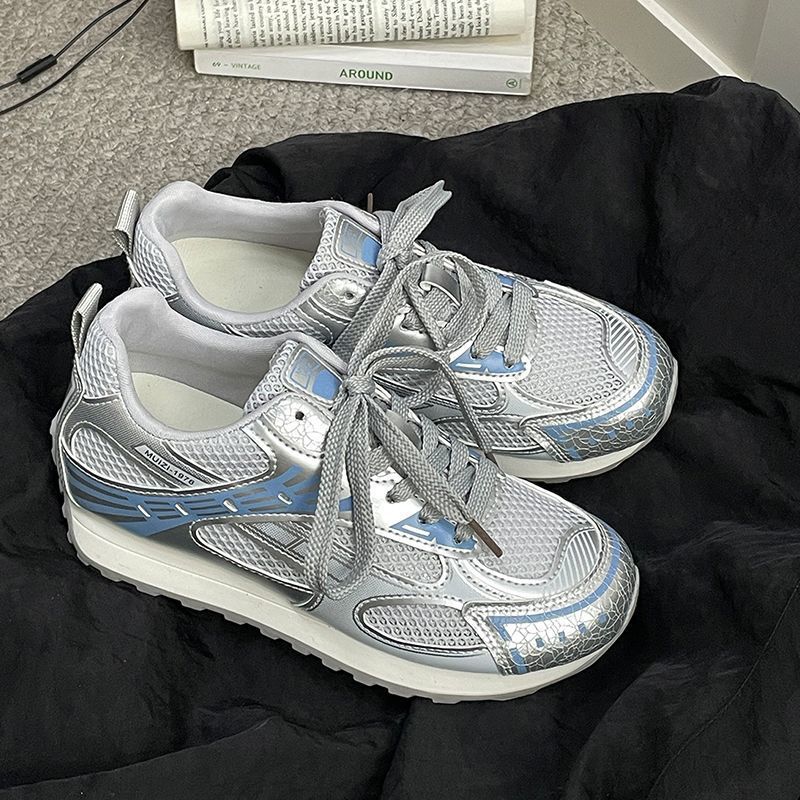 Damen Athletische Sneakers mit atmungsaktiver Mesh-Oberfläche und dämpfender Sohle Heidi Mode - Image 3