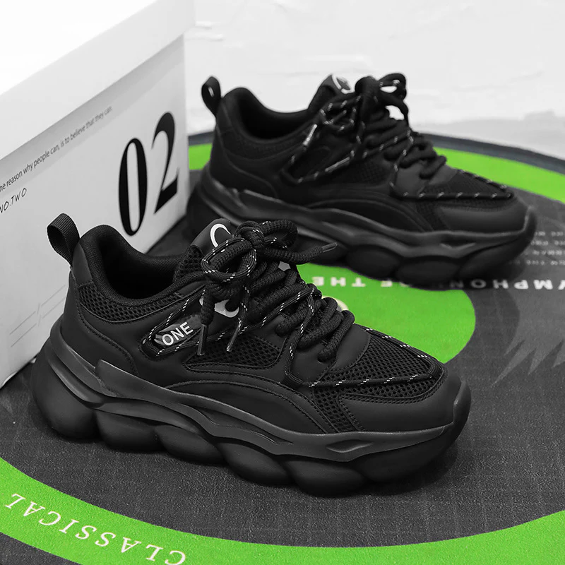 Damen Atmungsaktive Chunky Sneakers mit rutschfester Sohle Heidi Mode - Image 2