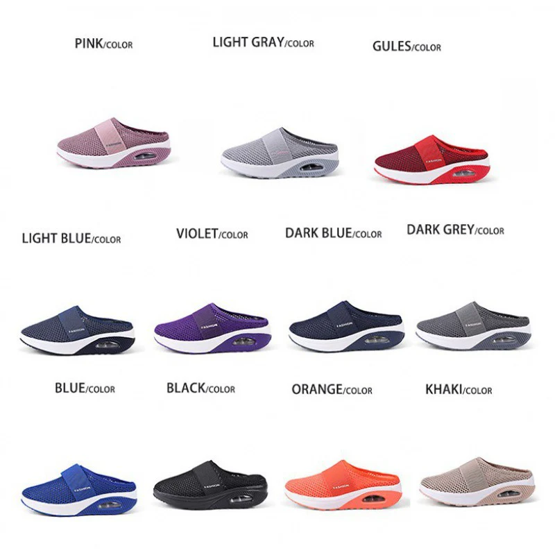 Damen Atmungsaktive Clogs mit dämpfender Sohle und flexibler Passform Heidi Mode - Image 2
