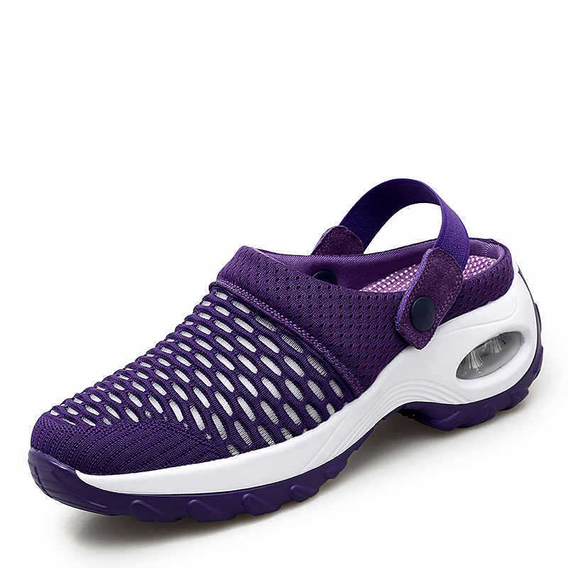 Damen Atmungsaktive Clogs mit flexiblem Riemendesign Heidi Mode - Image 2