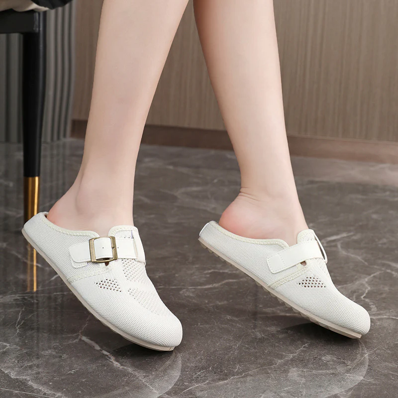 Damen Atmungsaktive Clogs mit verstellbarem Riemen und ergonomischem Fußbett Heidi Mode - Image 3