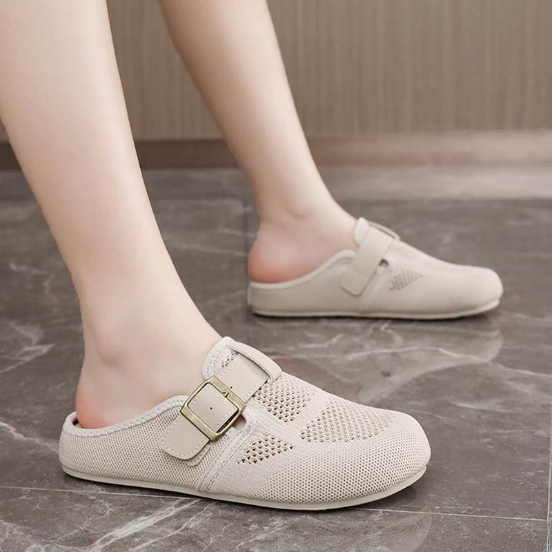 Damen Atmungsaktive Clogs mit verstellbarem Riemen und ergonomischem Fußbett Heidi Mode - Image 4