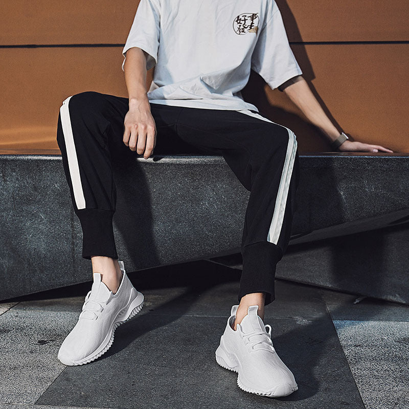 Damen Atmungsaktive elastische Sneakers mit innovativem Schnürdesign Heidi Mode - Image 3