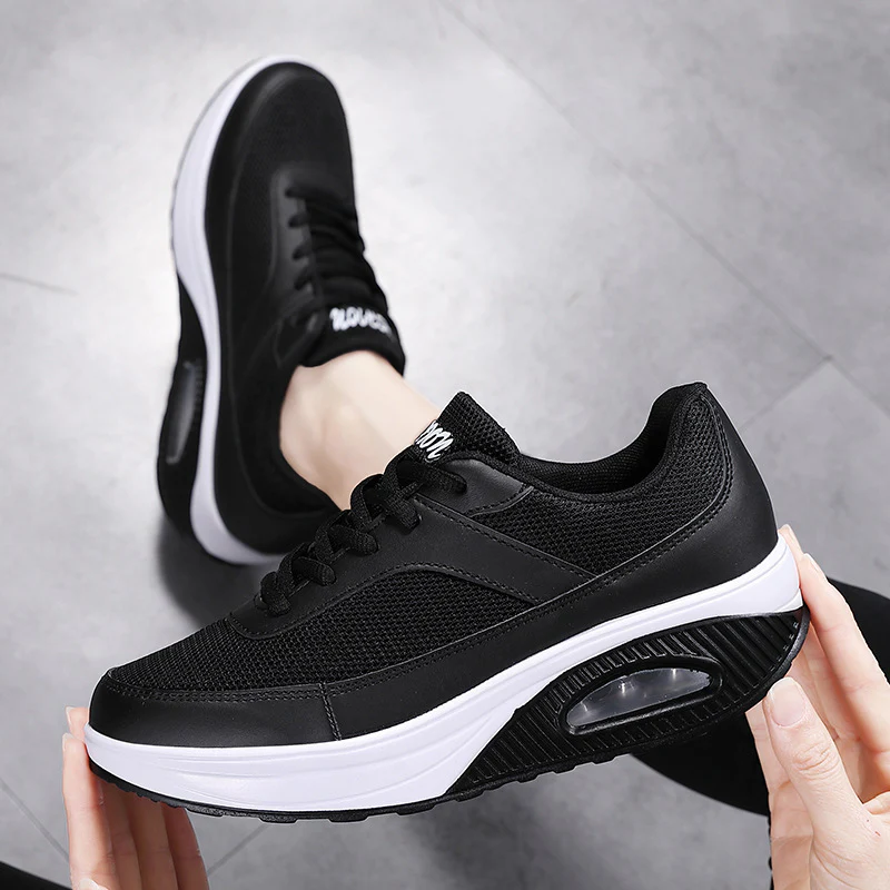 Damen Atmungsaktive Fitness-Sneaker mit dämpfendem Luftkissen Heidi Mode - Image 3