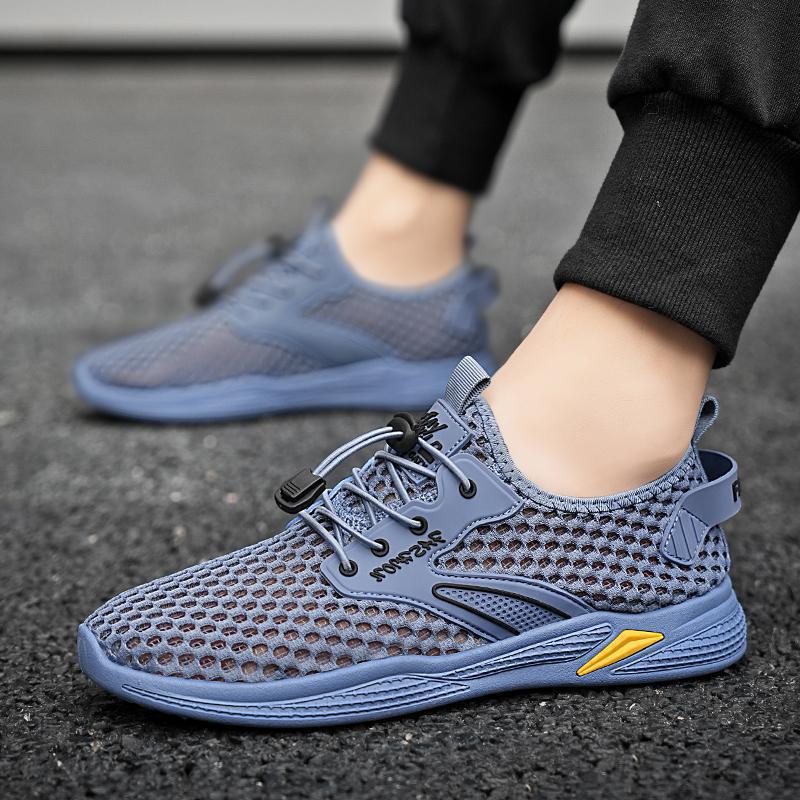Damen Atmungsaktive Fitness-Sneaker mit flexiblem Schnellschnürsystem Heidi Mode - Image 4