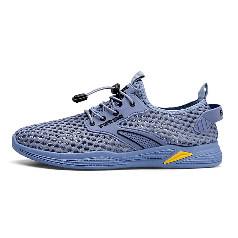 Damen Atmungsaktive Fitness-Sneaker mit flexiblem Schnellschnürsystem Heidi Mode - Image 5