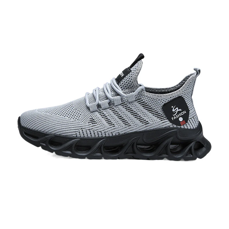 Damen Atmungsaktive Fitness-Sneaker mit rutschfester Sohle und elastischem Schnürsystem Heidi Mode - Image 5