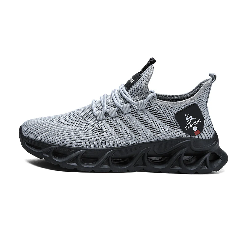Damen Atmungsaktive Fitness-Sneaker mit rutschfester Sohle und elastischem Schnürsystem Heidi Mode - Image 8