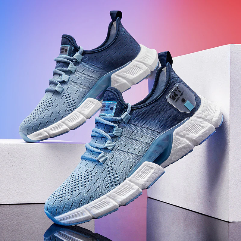 Damen Atmungsaktive Fitness Sneakers mit dämpfender Sohle Heidi Mode - Image 2