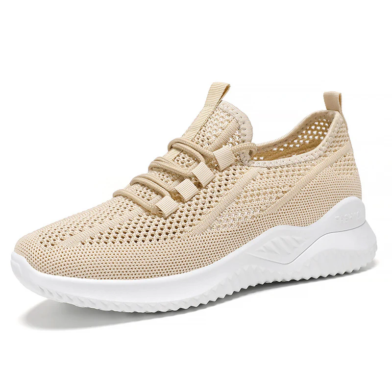 Damen Atmungsaktive Fitness Sneakers mit flexiblem Schnürsystem Heidi Mode - Image 7