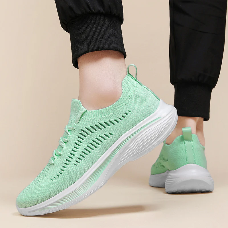 Damen Atmungsaktive Fitness Sneakers mit flexibler Laufsohle Heidi Mode - Image 3