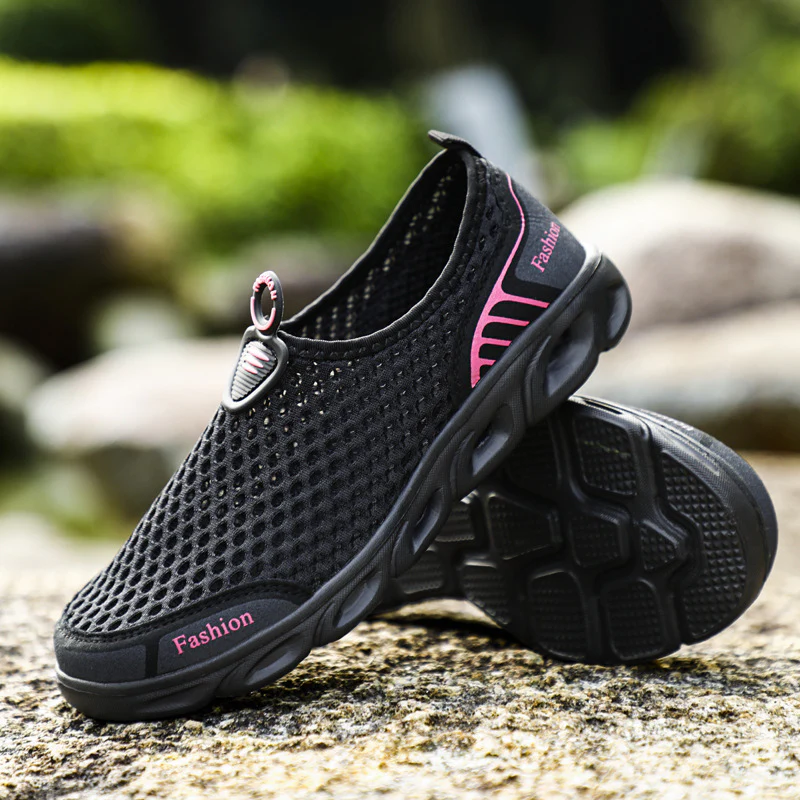 Damen Atmungsaktive Freizeit-Schuhe mit flexiblem Design Heidi Mode - Image 7