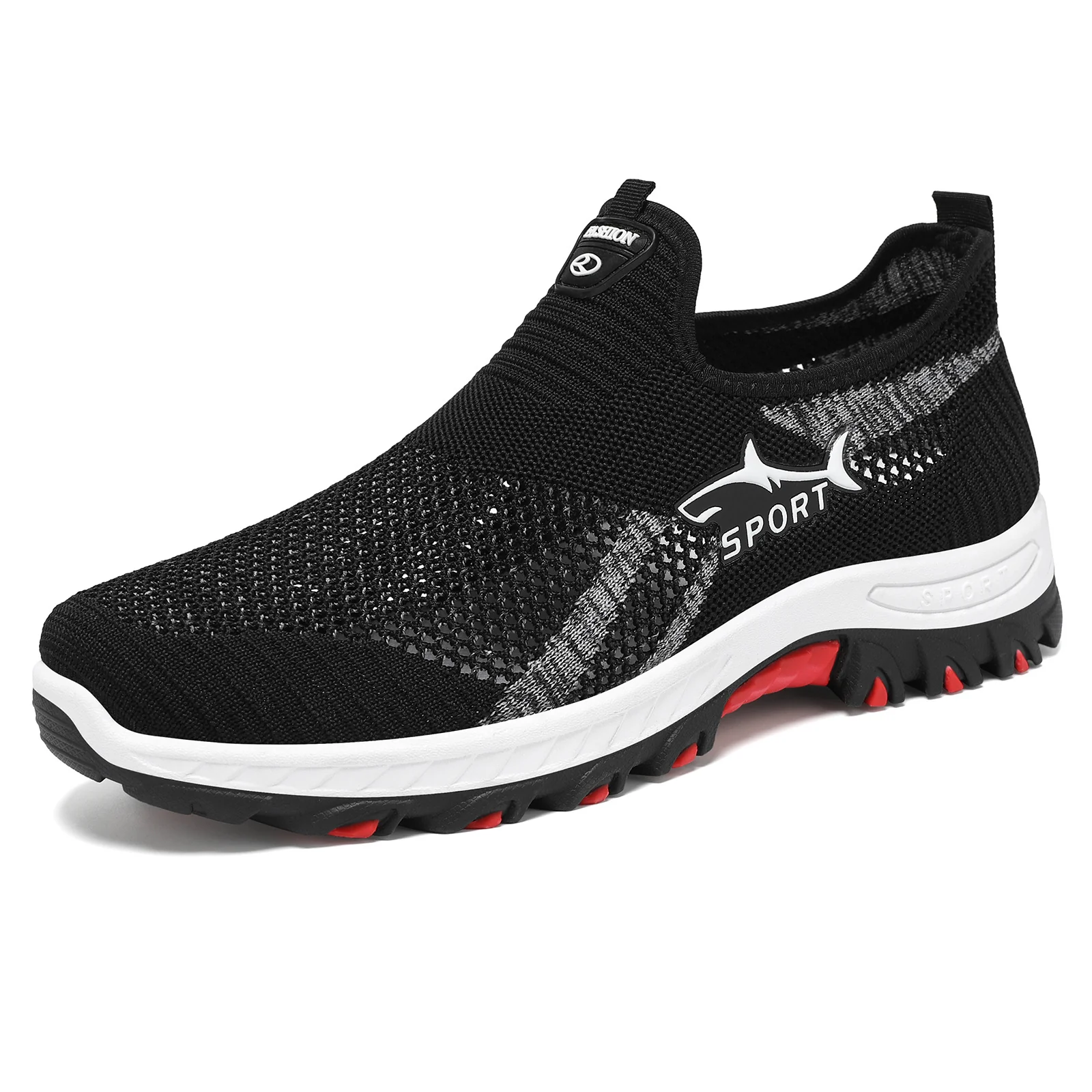 Damen Atmungsaktive Freizeit-Schuhe mit flexiblem Strickoberteil Heidi Mode - Image 7