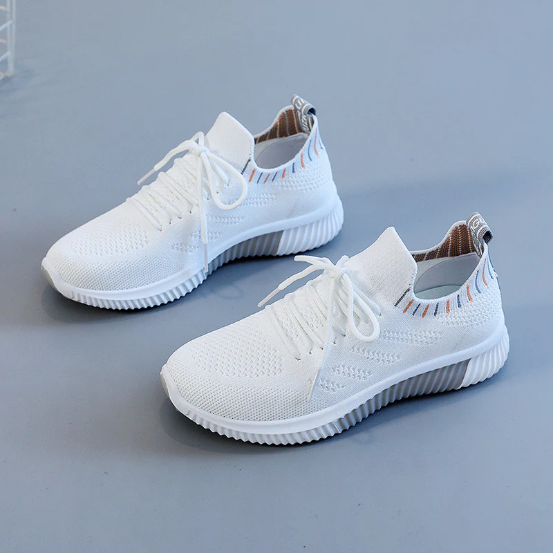 Damen Atmungsaktive Freizeit-Sneaker mit elastischem Einstieg und rutschfester Sohle Heidi Mode - Image 8