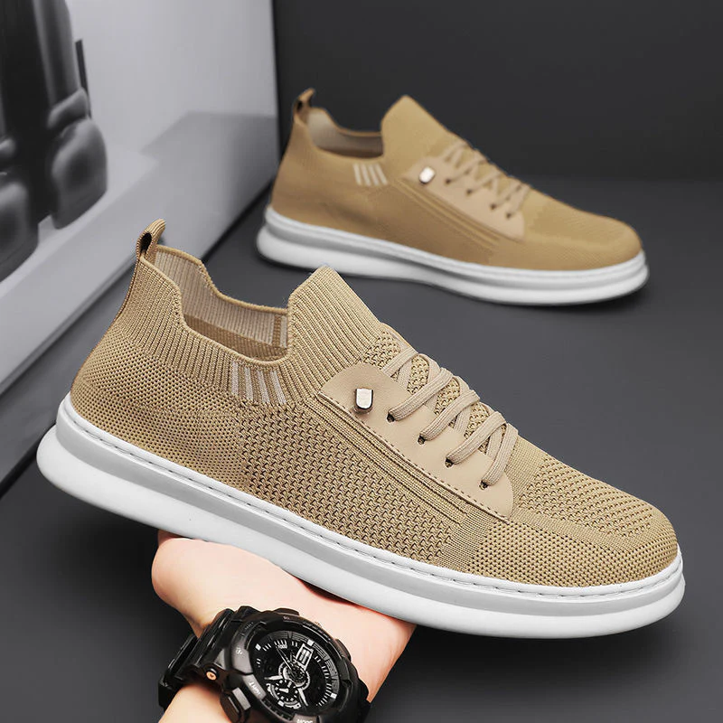 Damen Atmungsaktive Freizeit-Sneaker mit elastischer Schnürung Heidi Mode - Image 6