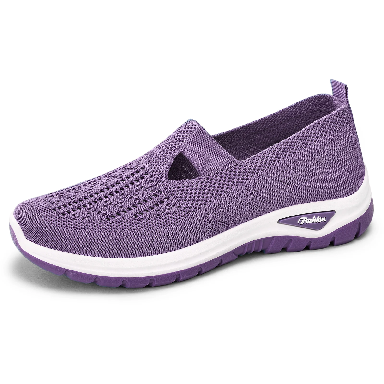 Damen Atmungsaktive Freizeit-Sneaker mit flexiblem Einstieg und rutschfester Sohle Heidi Mode - Image 4