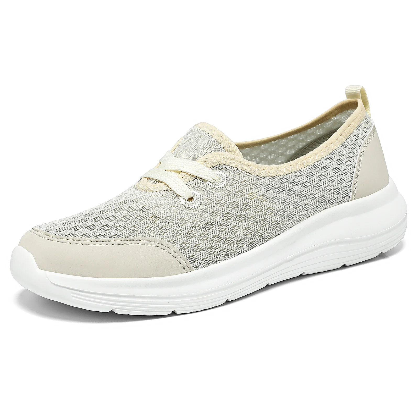 Damen Atmungsaktive Freizeit-Sneaker mit flexiblem Mesh-Obermaterial Heidi Mode - Image 6