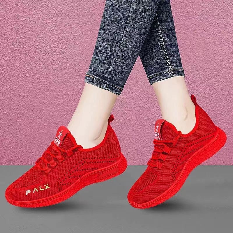 Damen Atmungsaktive Freizeit-Sneaker mit flexiblem Strick-Obermaterial Heidi Mode - Image 4